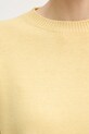 IBlues sweter z dodatkiem wełny LIRICA 2617361041200 żółty