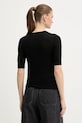 Odzież IBlues t-shirt z dodatkiem wełny FRESIA 2617361081200 czarny