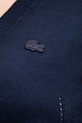 Lacoste sweter bawełniany AF3964 granatowy