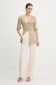 Twinset kardigan 261TT3320 beżowy SS26