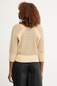 Oblečenie Twinset sveter dámsky s bavlnou 261AT3050 béžová