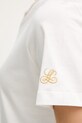 Luisa Spagnoli t-shirt bawełniany Balearica 543152 biały
