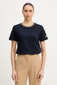 Luisa Spagnoli t-shirt bawełniany Balearica bawełna granatowy 543152