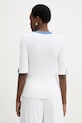 Odzież Luisa Spagnoli bluzka damska z wiskozy Colli 100332 biały
