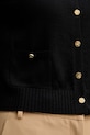 Luisa Spagnoli kardigan wełniany Merletti 100280 czarny