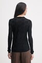 Odzież Sisley sweter damski z wiskozą 1TJ1L107N czarny