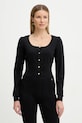 Fracomina kardigan pozostałe czarny FR26ST8001K52401