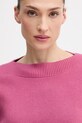 United Colors of Benetton sweter z domieszką wełny różowy 10ICD10GC