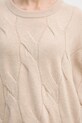 Кашемировый свитер United Colors of Benetton 10K1D10FE бежевый