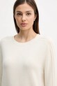 United Colors of Benetton sweter kaszmirowy beżowy 10K1D10FF