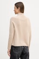 Odzież United Colors of Benetton sweter kaszmirowy 10K1D204G beżowy
