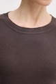 Pamučni pulover United Colors of Benetton 1C19D10FV smeđa
