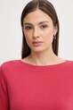United Colors of Benetton sweter bawełniany czerwony 1C19D10G1