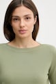 United Colors of Benetton sweter bawełniany zielony 1C19D10G1