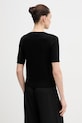 Odzież United Colors of Benetton t-shirt bawełniany 1C19D10G2 czarny