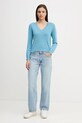 United Colors of Benetton sweter bawełniany 1C19D403N niebieski SS26