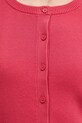 Pamučni kardigan United Colors of Benetton 1C19D502P crvena