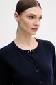 United Colors of Benetton kardigan bawełniany granatowy 1C19D502P
