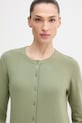 United Colors of Benetton kardigan bawełniany zielony 1C19D502P