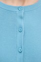 United Colors of Benetton kardigan bawełniany 1C19D502P niebieski