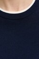 United Colors of Benetton pulover ženski volnen 11AHD10G4 mornarsko modra