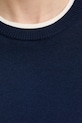 United Colors of Benetton pulover ženski volnen 11AHD10G4 mornarsko modra