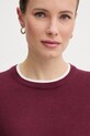 United Colors of Benetton pulover ženski volnen bordo 11AHD10G4