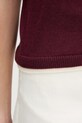 United Colors of Benetton pulover ženski volnen 11AHD10G4 bordo