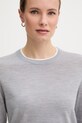 United Colors of Benetton ženski volnen pulover siva 11AHD10G4