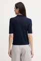 United Colors of Benetton поло жіноче вовняне 11AHD301J темно-синій SS26