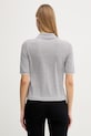 Odzież United Colors of Benetton polo damskie wełniane 11AHD301J szary