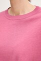 United Colors of Benetton sweter damski z wełną 1Y6SD10FX różowy