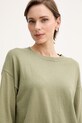 United Colors of Benetton sweter damski z wełny zielony 1Y6SD10FX