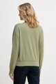 Odzież United Colors of Benetton sweter damski z dodatkiem wełny 1Y6SD403O zielony