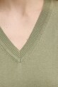 United Colors of Benetton sweter damski z dodatkiem wełny 1Y6SD403O zielony
