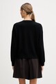 Odzież United Colors of Benetton sweter damski z dodatkiem wełny 1Y6SD403O czarny