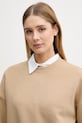 United Colors of Benetton bluza damska beżowy 35B1D201G