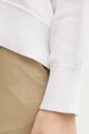 United Colors of Benetton sweter damski bawełniany 1C19D10FU biały