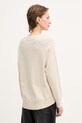 Odzież United Colors of Benetton sweter damski bawełniany 1C19D10FU beżowy