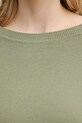 United Colors of Benetton sweter damski bawełniany 1C19D10FU zielony