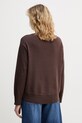 Odzież United Colors of Benetton sweter damski bawełniany 1C19D10FU brązowy
