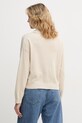 Ρούχα United Colors of Benetton Πουλόβερ γυναικείο βαμβακερό 1C19D301I μπεζ