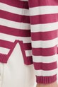United Colors of Benetton sweter damski bawełniany 1C94E10FZ różowy