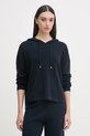 United Colors of Benetton Μπλούζα με κουκούλα Γυναικεία με βισκόζη σκούρο μπλε 1LHGD204M