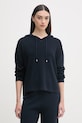United Colors of Benetton Μπλούζα με κουκούλα Γυναικεία με βισκόζη σκούρο μπλε 1LHGD204M