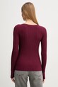 United Colors of Benetton sweter damski z wiskozą 1WZND10G9 bordowy SS26