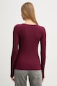 United Colors of Benetton sweter damski z wiskozą 1WZND10G9 bordowy SS26