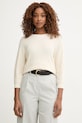 United Colors of Benetton svetr dámský bavlněný béžová 10IRD10GQ