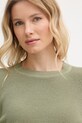 United Colors of Benetton Пуловер дамски от памук зелен 10IRD10GQ