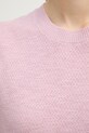 United Colors of Benetton top damski z lnu 1DC3D10GT różowy